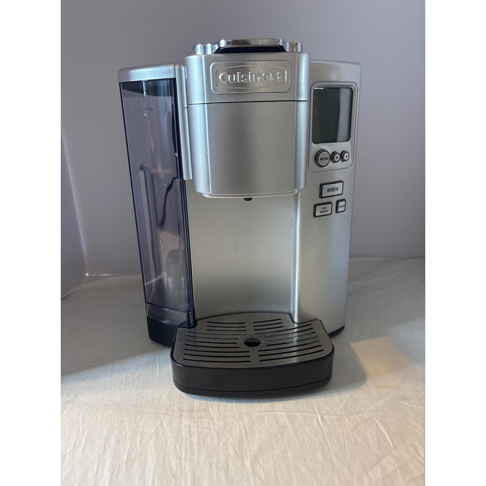 Cuisinart SS-10 Premium Single Serve Coffee Maker Silver OS Good Programmable